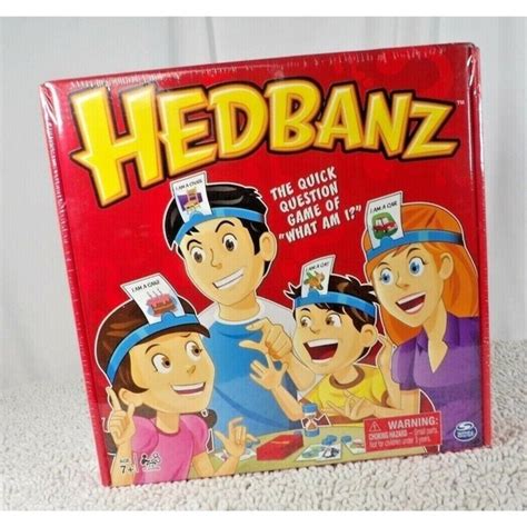 hedbanz adults|Spin Master Games Hedbanz, Quick Question Picture Guessing .